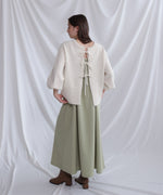 前後２ＷＡＹニットトップス＋タックキャミワンピース