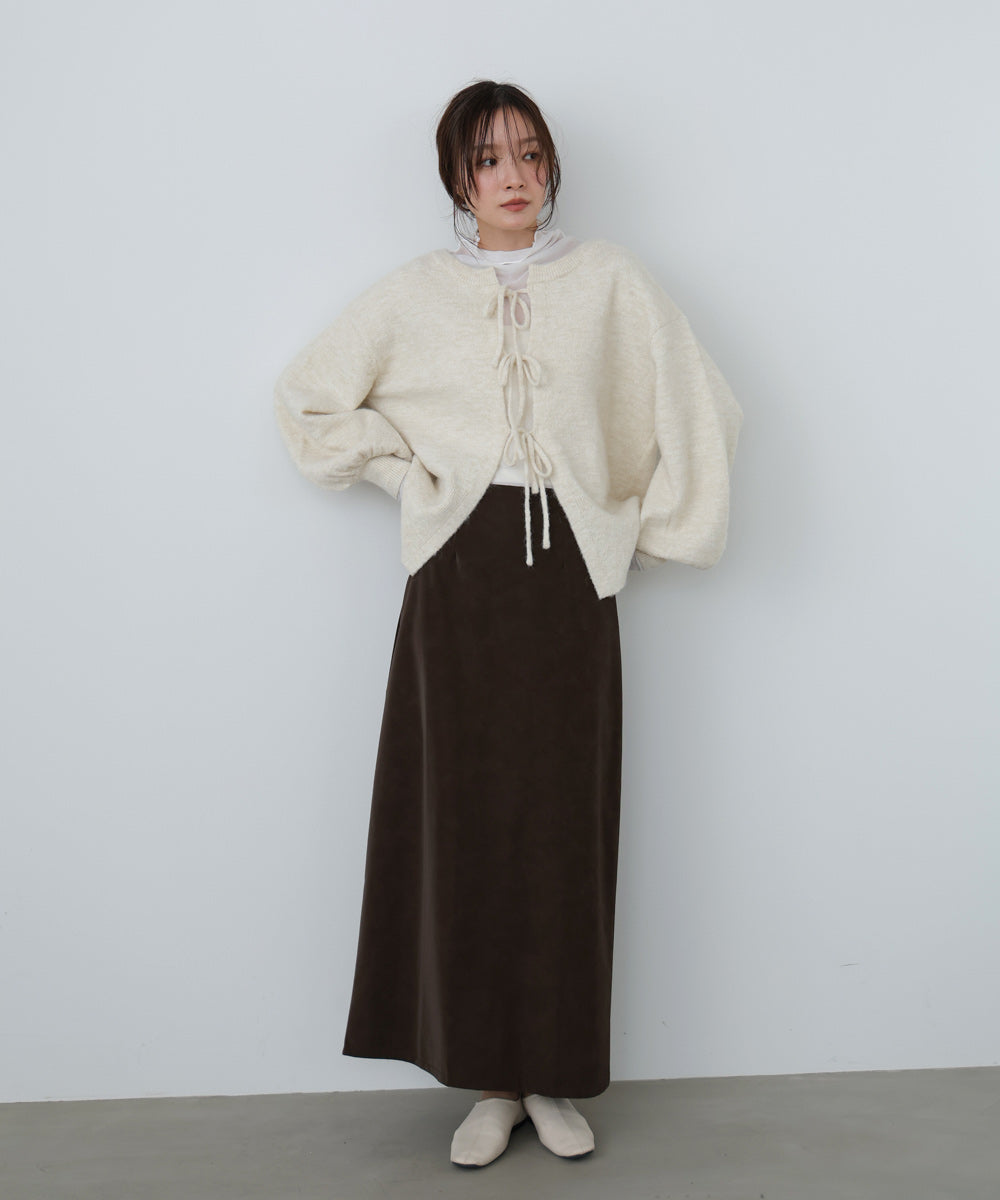 前後２ＷＡＹニットトップス＋タックキャミワンピース