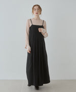 前後２ＷＡＹニットトップス＋タックキャミワンピース