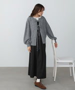 前後２ＷＡＹニットトップス＋タックキャミワンピース