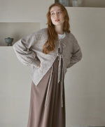 前後２ＷＡＹニットトップス＋タックキャミワンピース