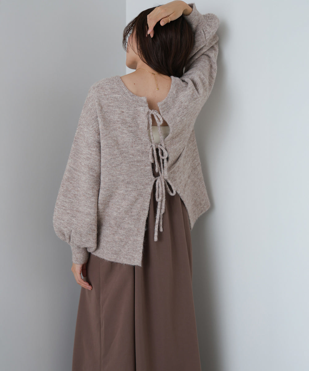 前後２ＷＡＹニットトップス＋タックキャミワンピース