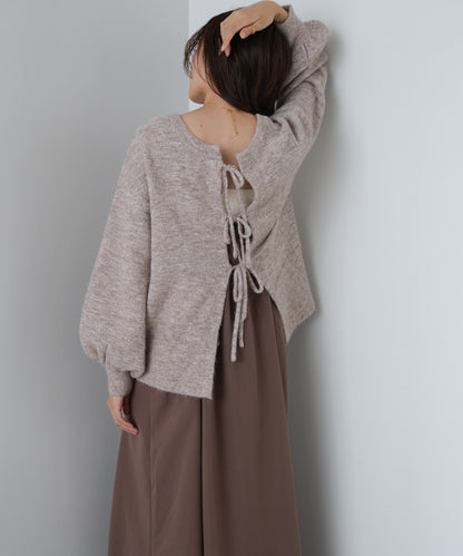 前後２ＷＡＹニットトップス＋タックキャミワンピース