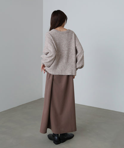 前後２ＷＡＹニットトップス＋タックキャミワンピース