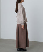 前後２ＷＡＹニットトップス＋タックキャミワンピース