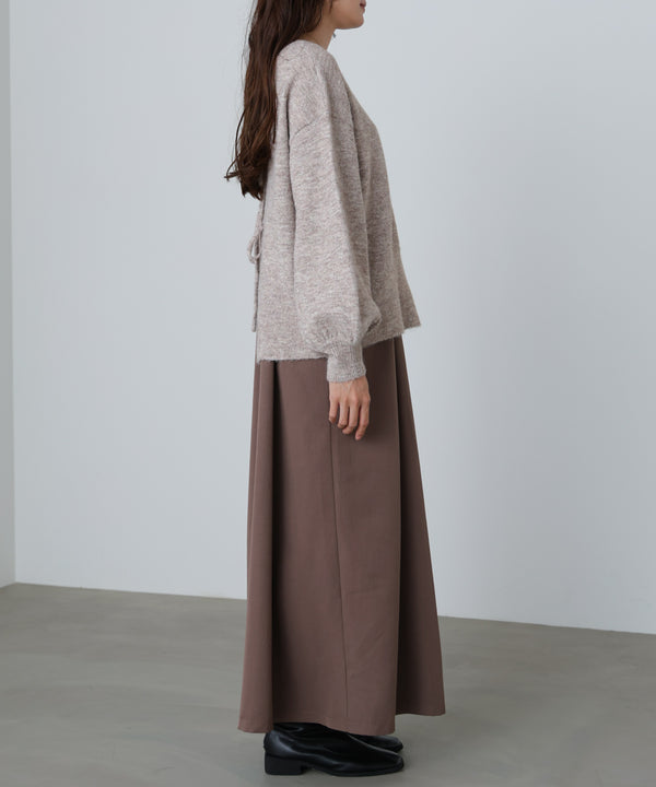 前後２ＷＡＹニットトップス＋タックキャミワンピース