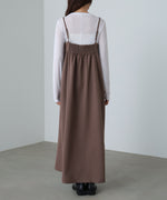 前後２ＷＡＹニットトップス＋タックキャミワンピース