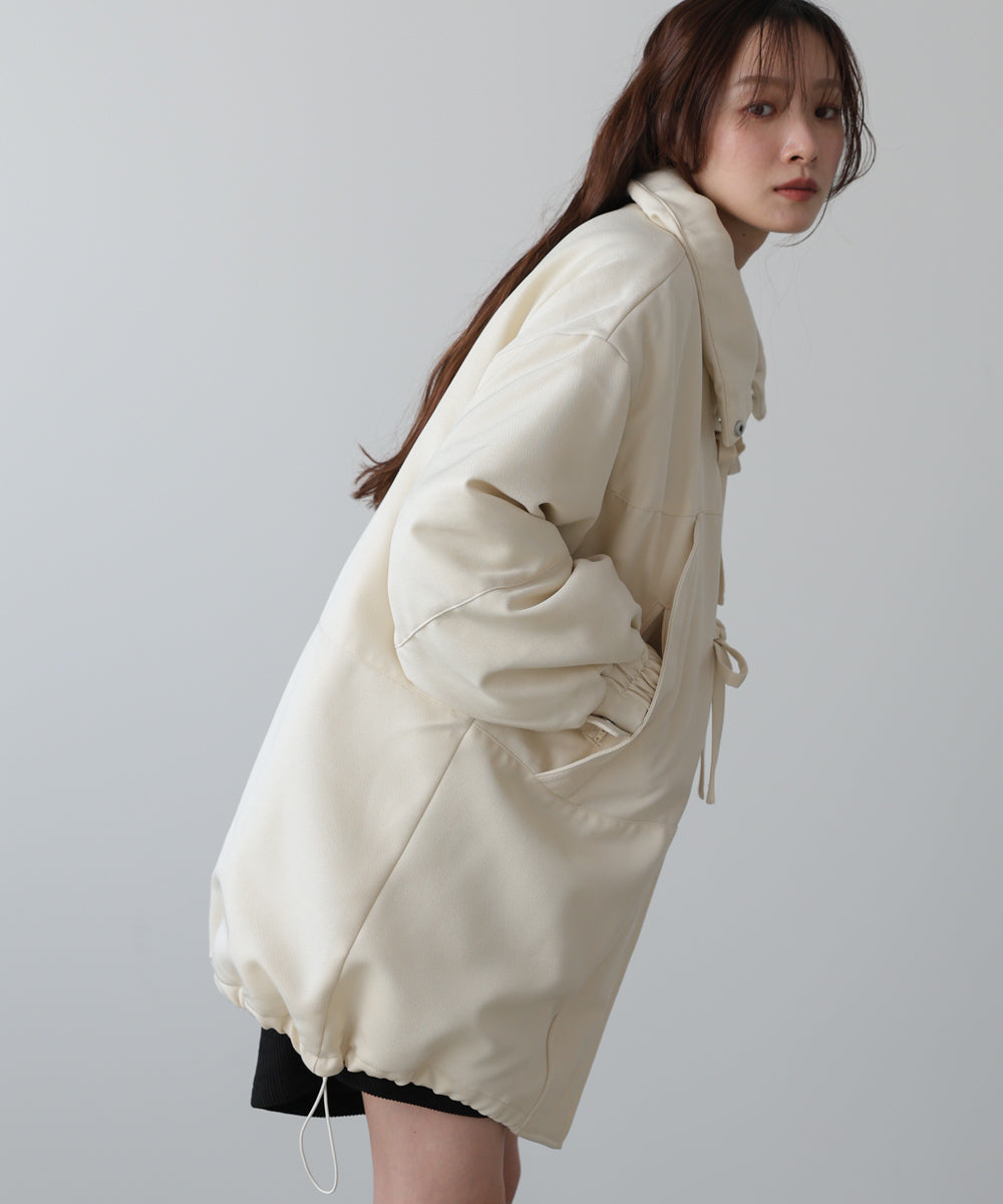 中綿フロントリボンモンスターコート