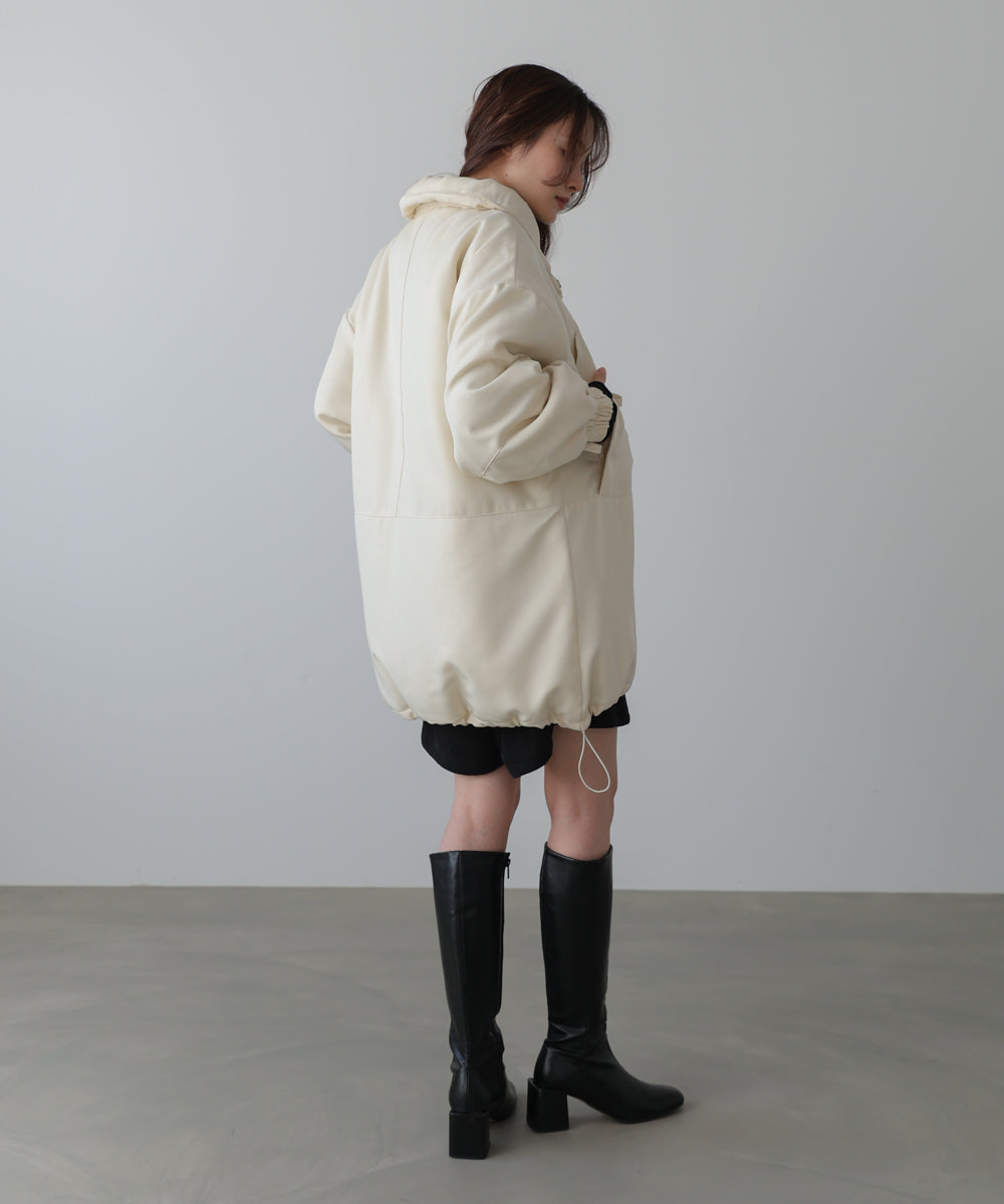 中綿フロントリボンモンスターコート – Bab