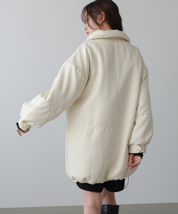 中綿フロントリボンモンスターコート