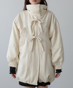 中綿フロントリボンモンスターコート