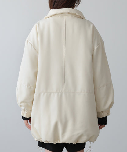 中綿フロントリボンモンスターコート