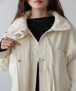 中綿フロントリボンモンスターコート