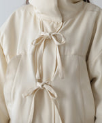 中綿フロントリボンモンスターコート