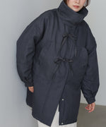 中綿フロントリボンモンスターコート