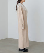 【S・M・Lサイズ】アシンメトリーフリルニットワンピース