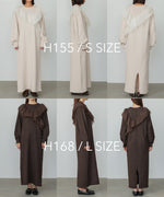 【S・M・Lサイズ】アシンメトリーフリルニットワンピース