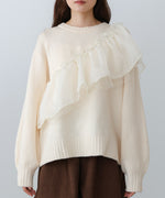 エニーウェイフリルニットトップス