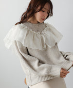 エニーウェイフリルニットトップス