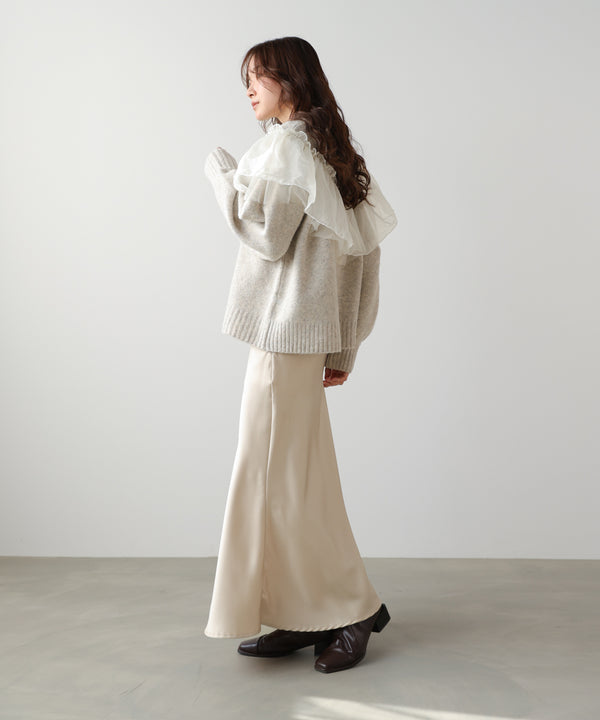 エニーウェイフリルニットトップス