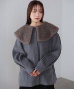 2WAYビッグカラーハーフコート