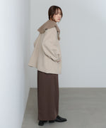 2WAYビッグカラーハーフコート