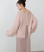 【S・Mサイズ展開】前後2WAYニットカーディガン＋ニットキャミワンピース