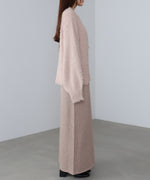 【S・Mサイズ展開】前後2WAYニットカーディガン＋ニットキャミワンピース