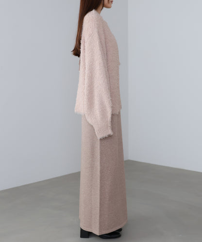 【S・Mサイズ展開】前後2WAYニットカーディガン＋ニットキャミワンピース