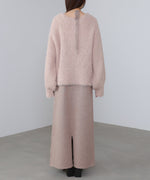 【S・Mサイズ展開】前後2WAYニットカーディガン＋ニットキャミワンピース