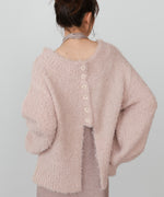 【S・Mサイズ展開】前後2WAYニットカーディガン＋ニットキャミワンピース