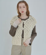 ハンドニットベスト