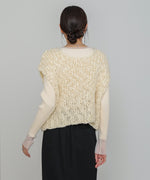 ハンドニットベスト