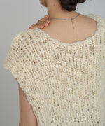 ハンドニットベスト