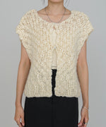 ハンドニットベスト