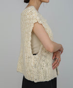 ハンドニットベスト