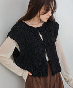 ハンドニットベスト