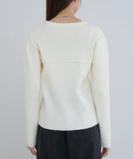 ビスチェライクニットトップス