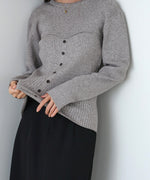 ビスチェライクニットトップス