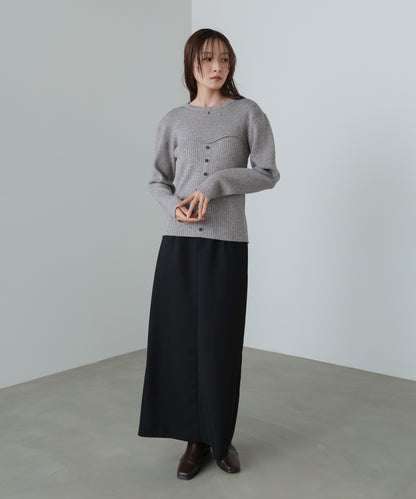 ビスチェライクニットトップス