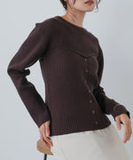 ビスチェライクニットトップス