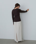 ビスチェライクニットトップス