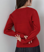 ビスチェライクニットトップス