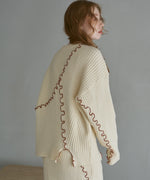 【セットアップ対応】ランダムメロウニットトップス