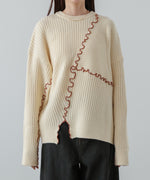 【セットアップ対応】ランダムメロウニットトップス