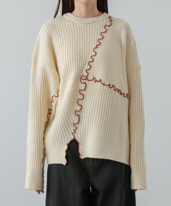 【セットアップ対応】ランダムメロウニットトップス