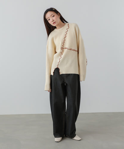 【セットアップ対応】ランダムメロウニットトップス