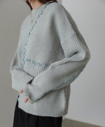 【セットアップ対応】ランダムメロウニットトップス