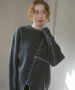 【セットアップ対応】ランダムメロウニットトップス