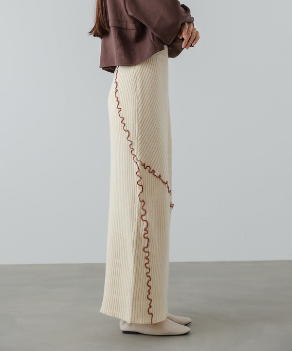 【セットアップ対応】ランダムメロウニットスカート